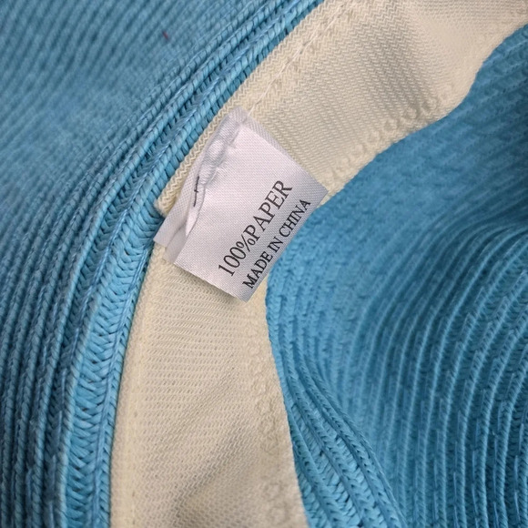 100% Paper Sun Hat - Picture 3 of 4